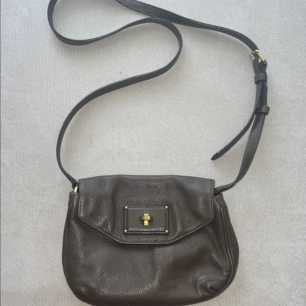 Marc By Marc Jacobs Dark Gray Crossbody Bag